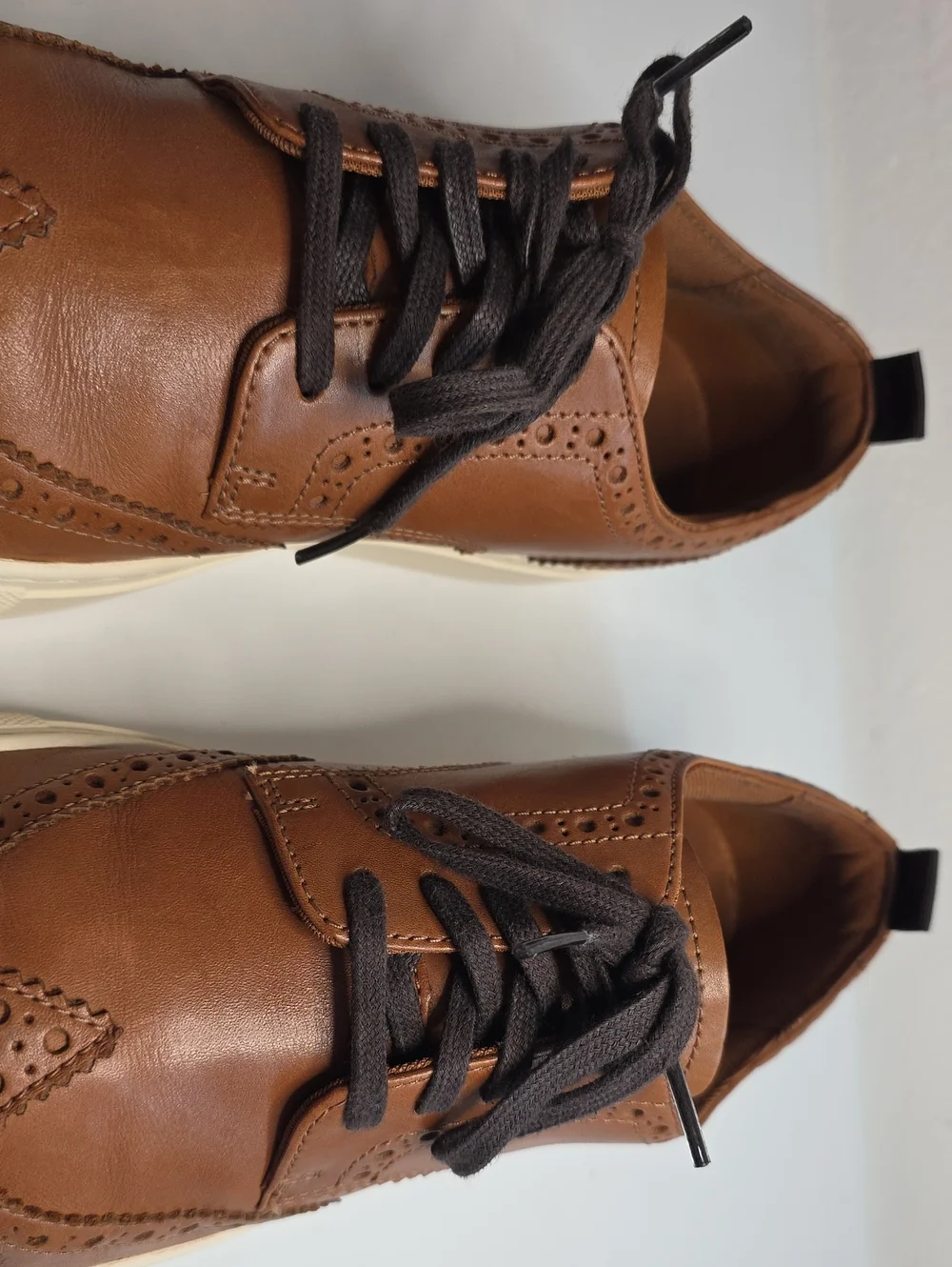 COLE HAAN GRAND SERIES WINSLOW WINGTIP LEATHER SNEAKERS C35600 MENS SIZE 9.5